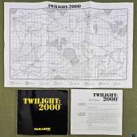 Twilight 2000 Computer Game: A Look at the Map and Book